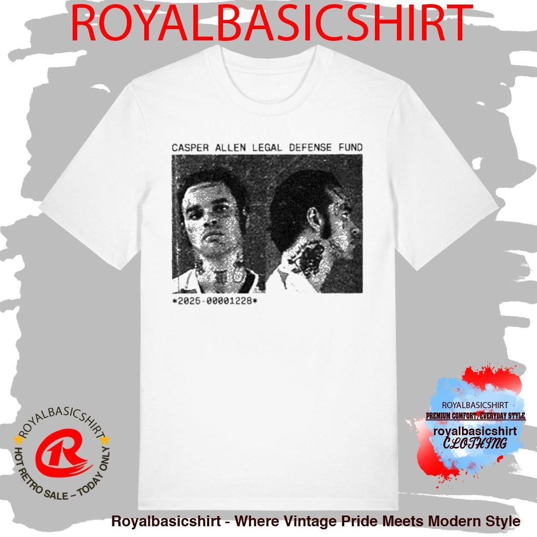 Casper Allen Legal Defense Fund Mugshot Shirt