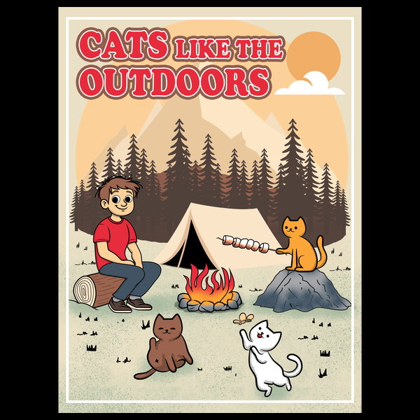 Cats Like The Outdoors 2