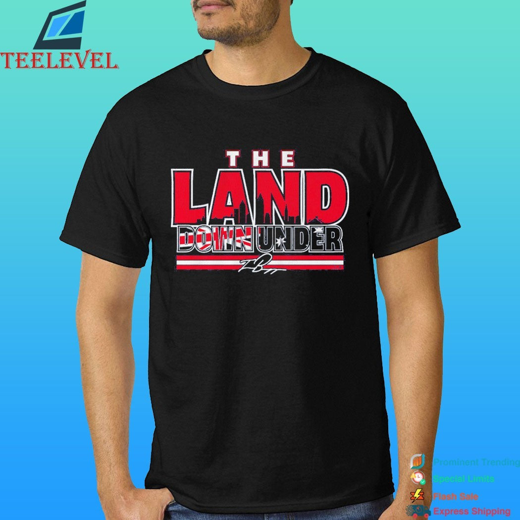 Cleveland Guardians Travis Bazzana The Land Down Under Shirt