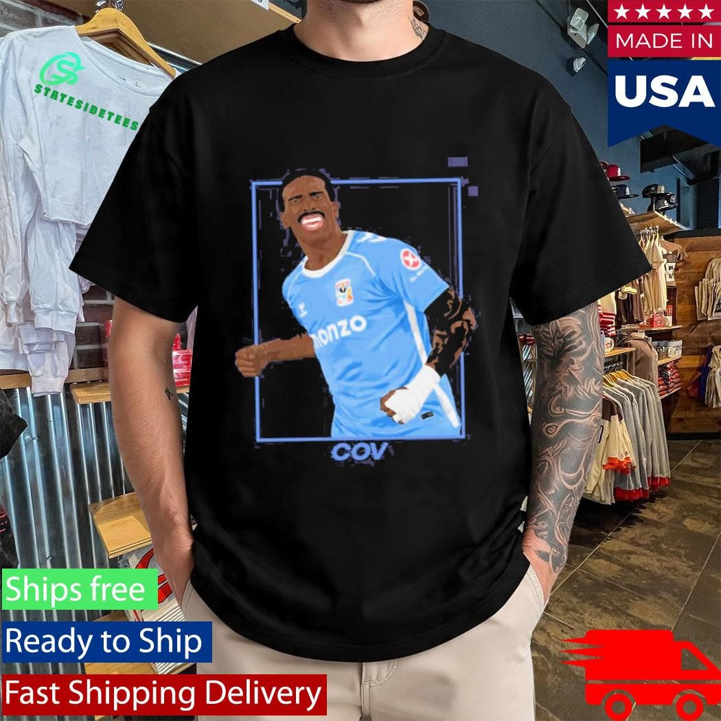 Coventry City Haji Wright 2026 EFL Champions Back To Premier League T-Shirt