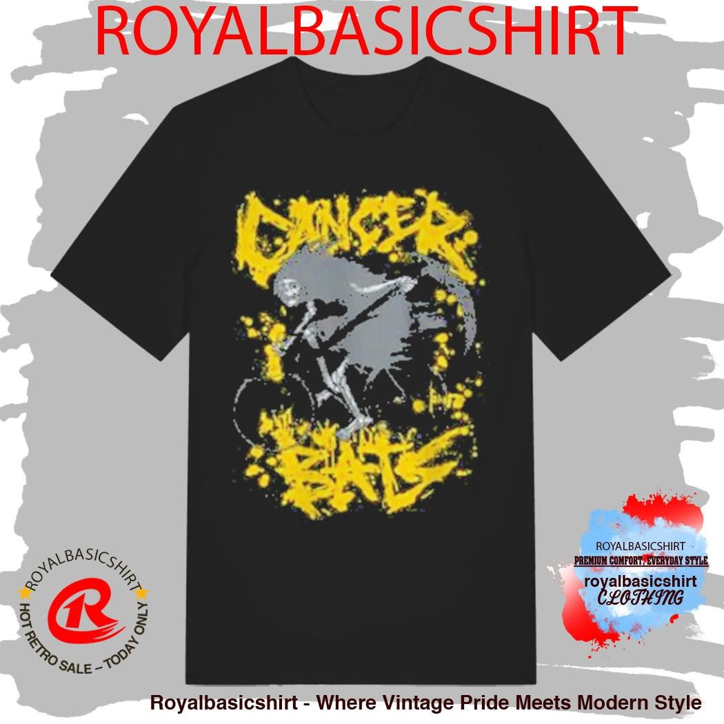 Cut Loose Black Metal Bicycle T-Shirt