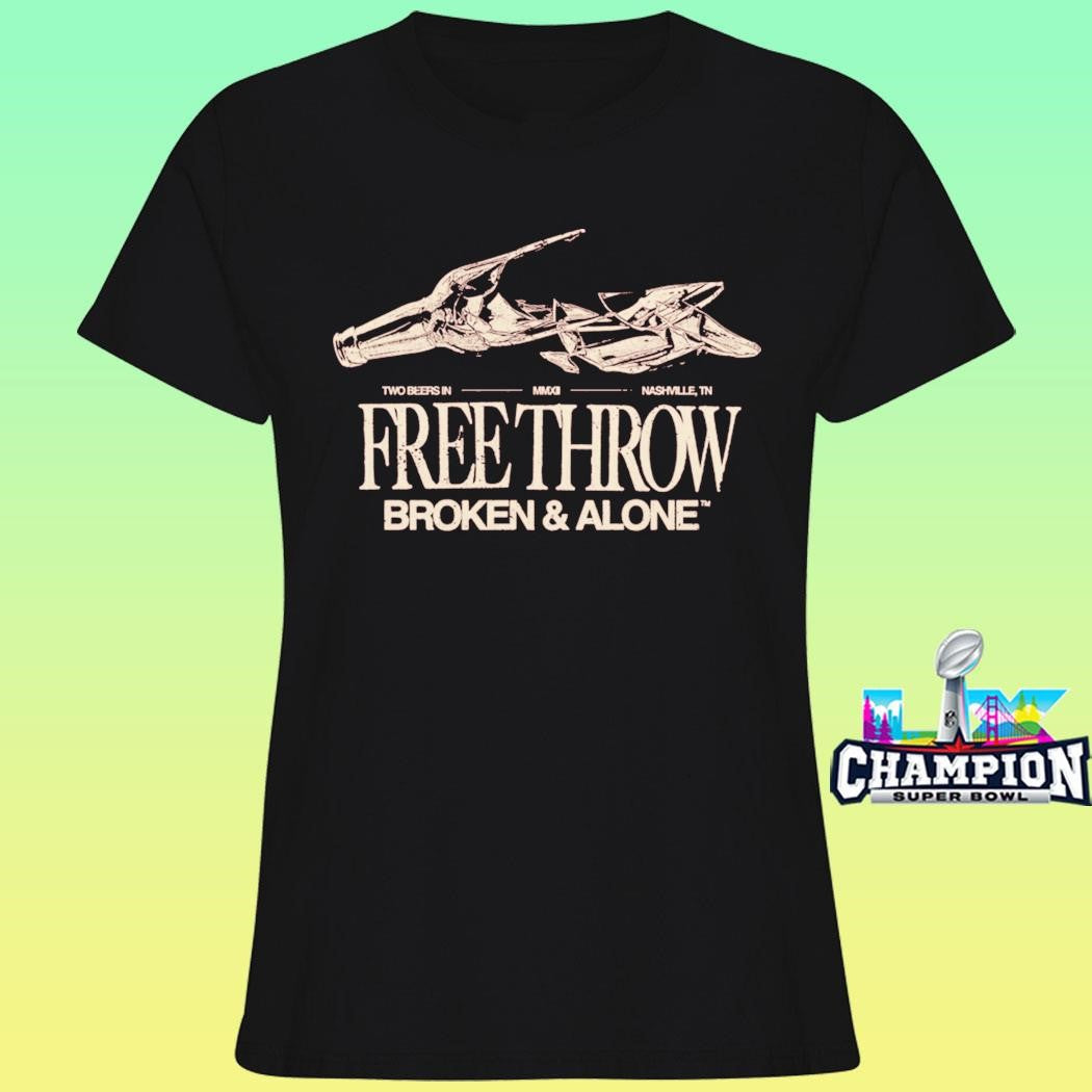 Free Throw Broken And Alone Shirt