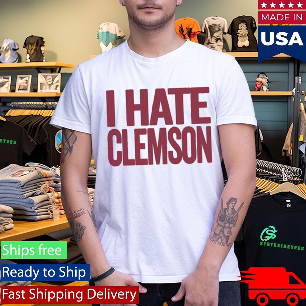 Greg Clark I Hate Clemson Shirt