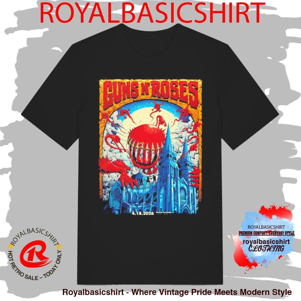 Guns N Roses Brazil 2026 Show At Arena Castelao On April 18 2026 Fortaleza Brazil Shirt