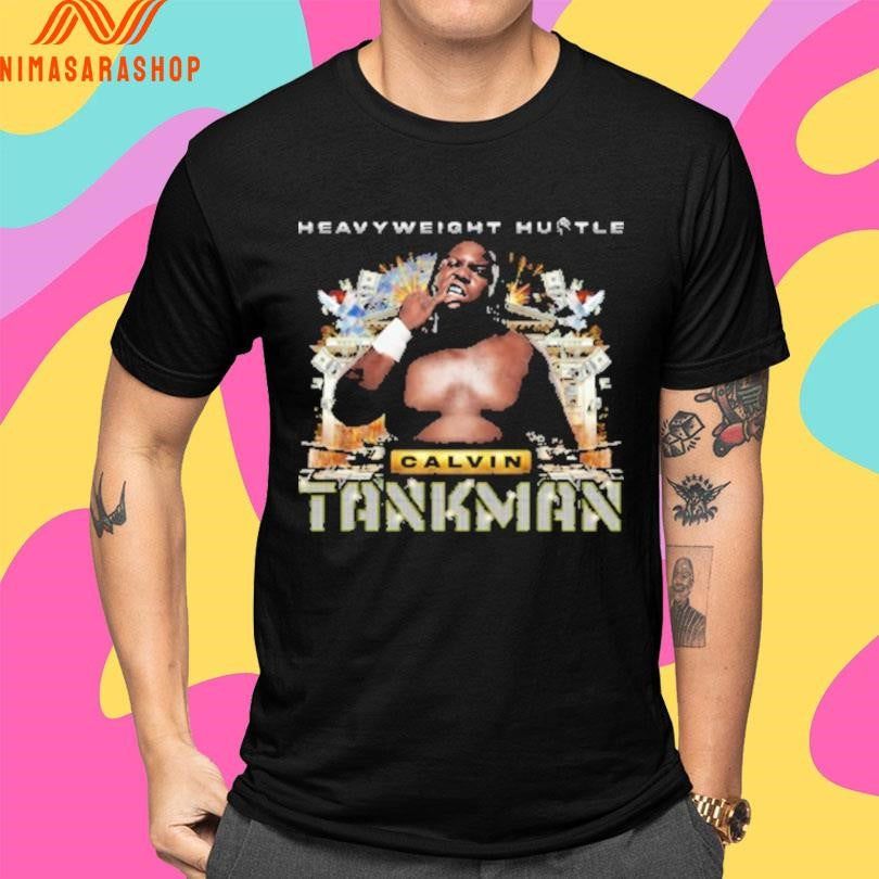 Heavyweight Hustle Calvin Tankman 90’s Hip Hop Shirts