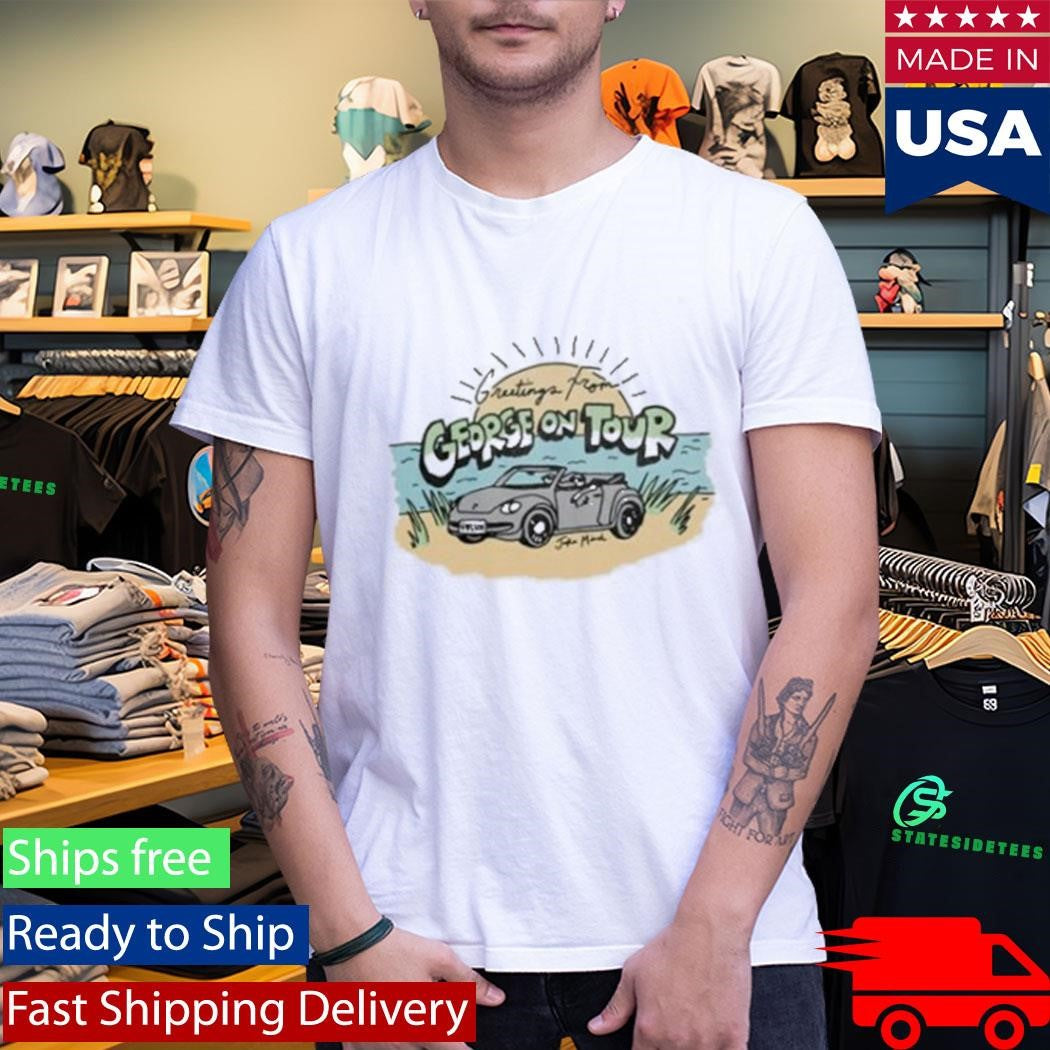 Jake Minch George On Tour Beach Shirt