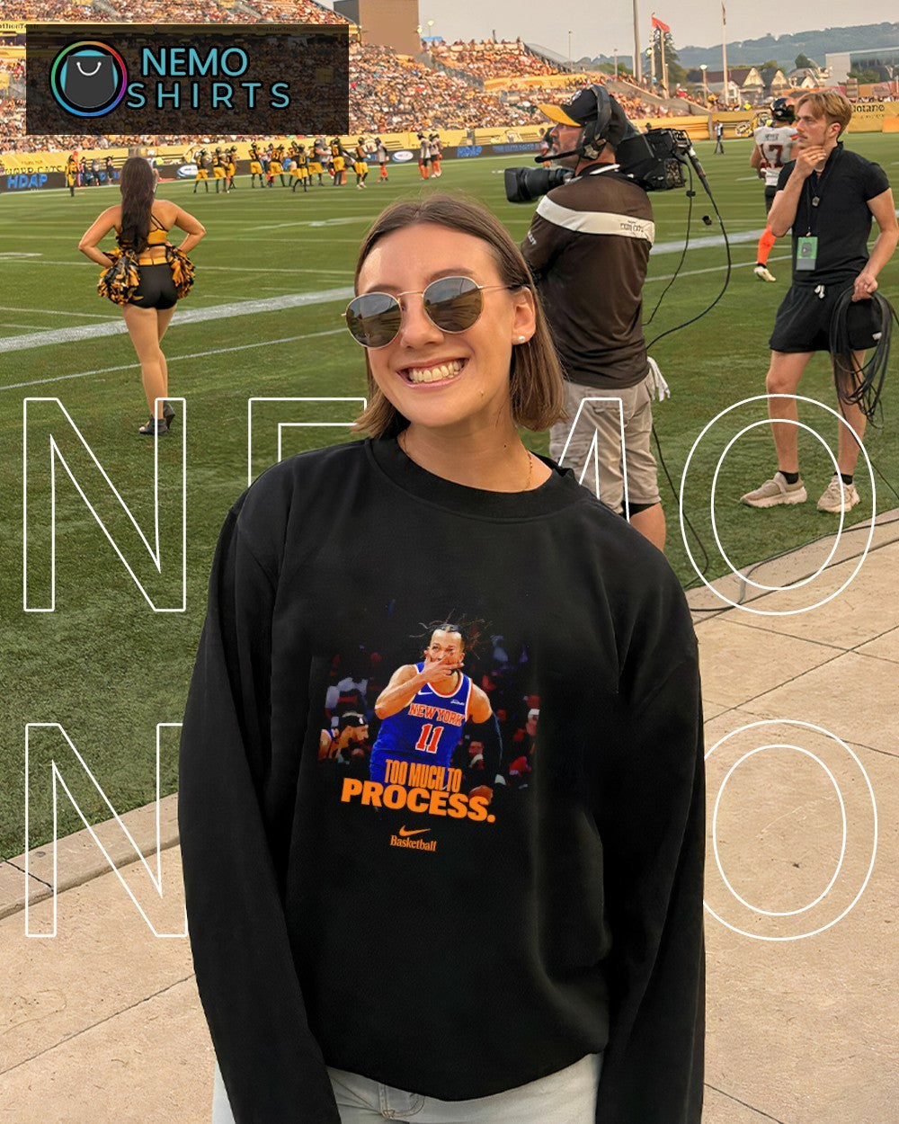 Jalen Brunson Knicks too much to process shirt