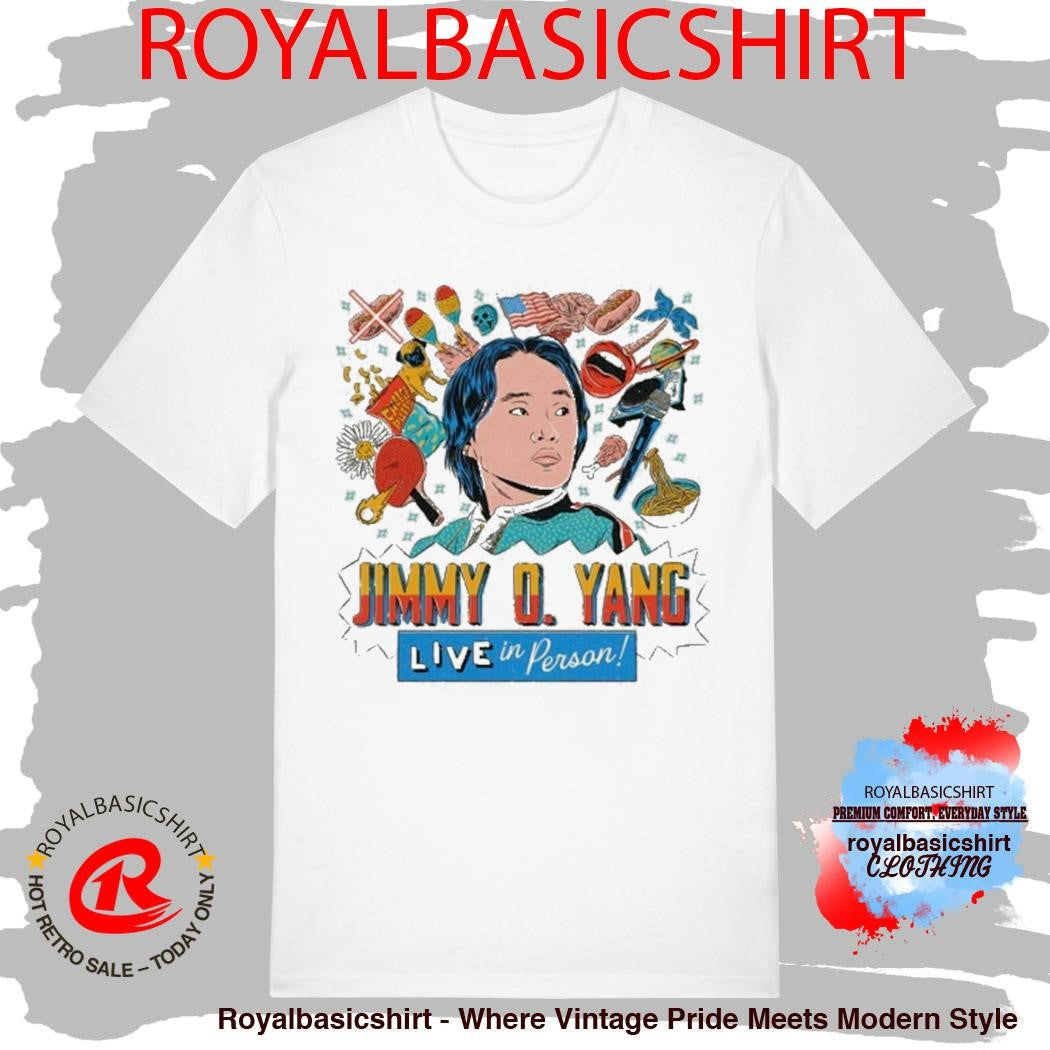 Jimmy O. Yang Live In Person Cartoon Shirt