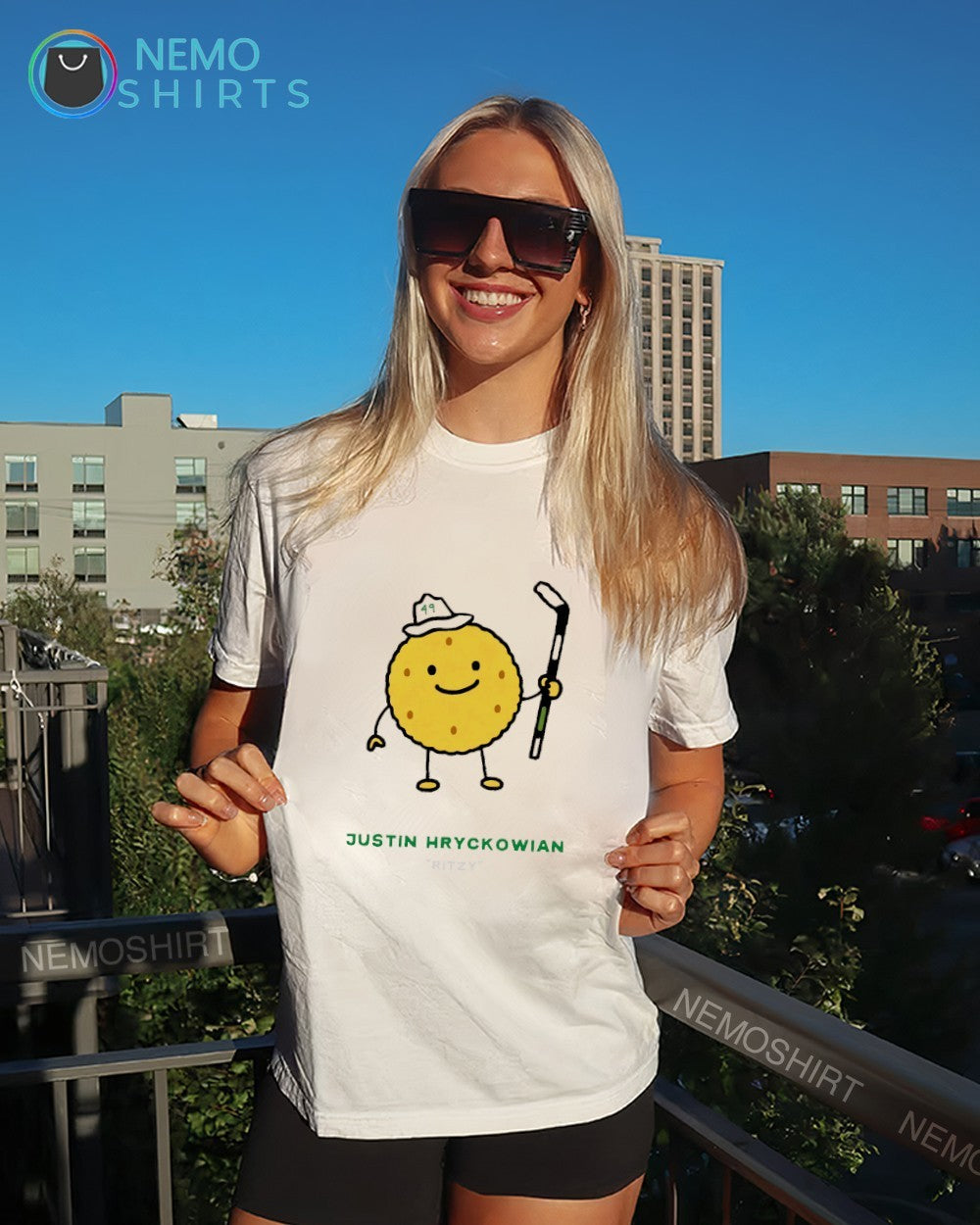 Justin Hryckowian Ritzy Dallas Stars shirt