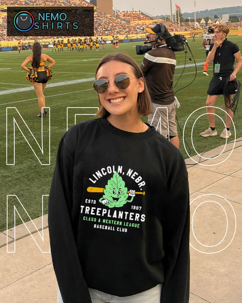 Lincoln Treeplanters est 1907 Class A Western League shirt