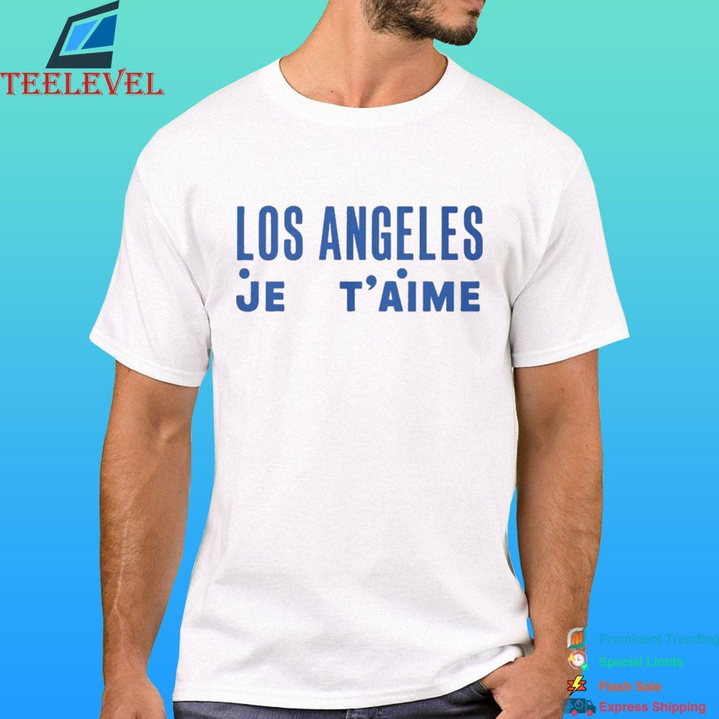 Los Angeles Je T-Aime Shirt