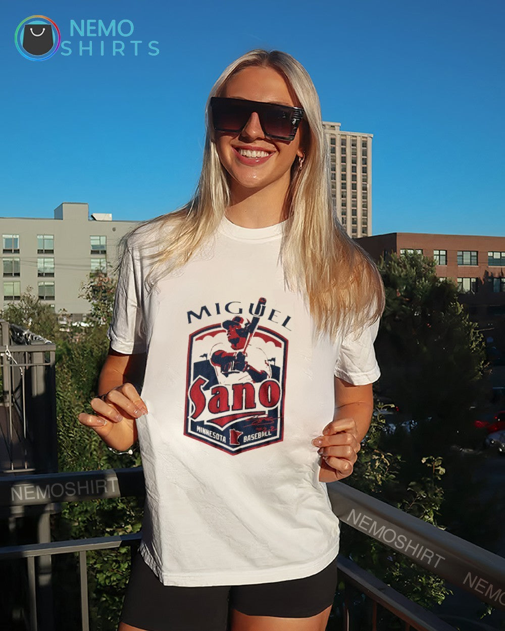 Miguel Sanó Minnesota Twins baseball shirt