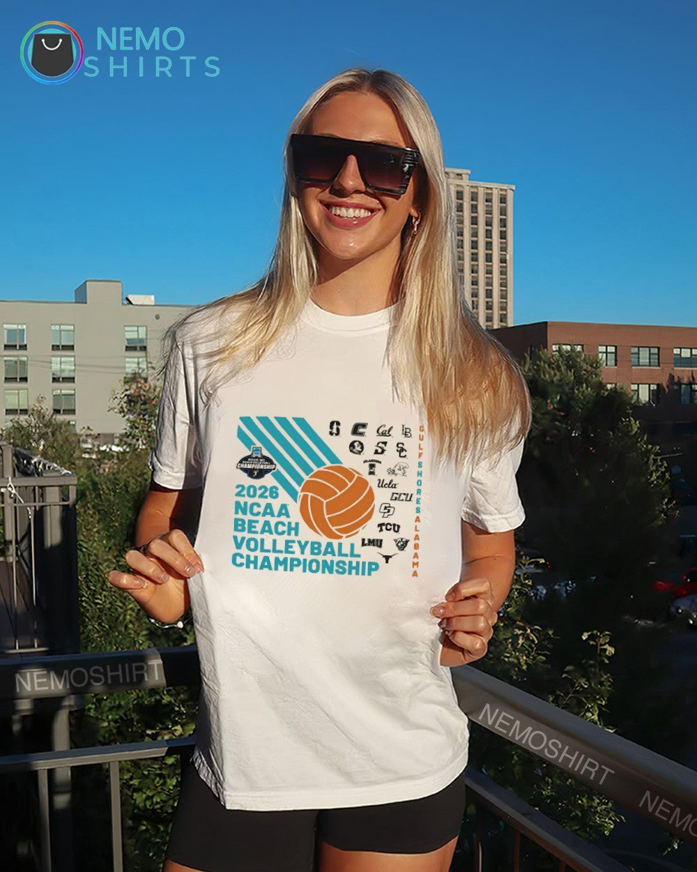 National collegiate 2026 NCAA beach volleyball championship Gulf Shores Alabama shirt