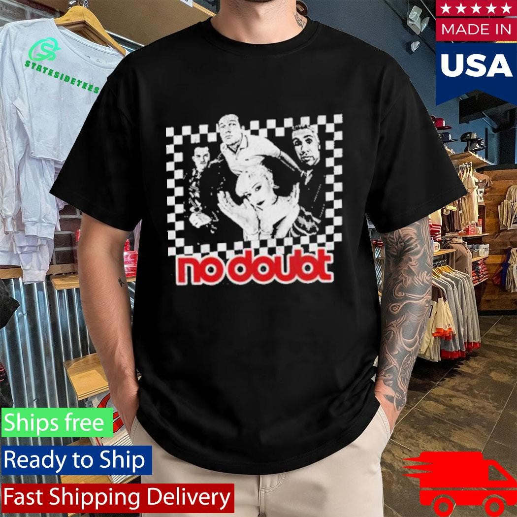 No Doubt Checker Photo Shirt