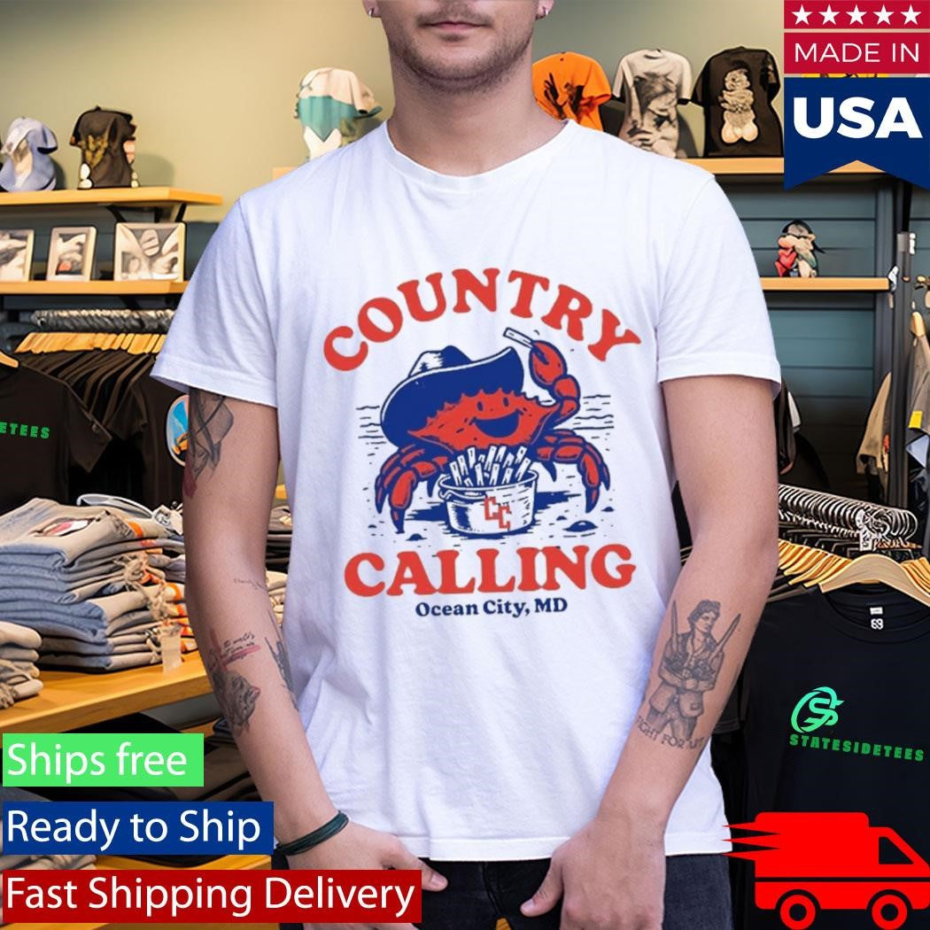 Oceans Calling Festival Crab Ocean City MD Shirt