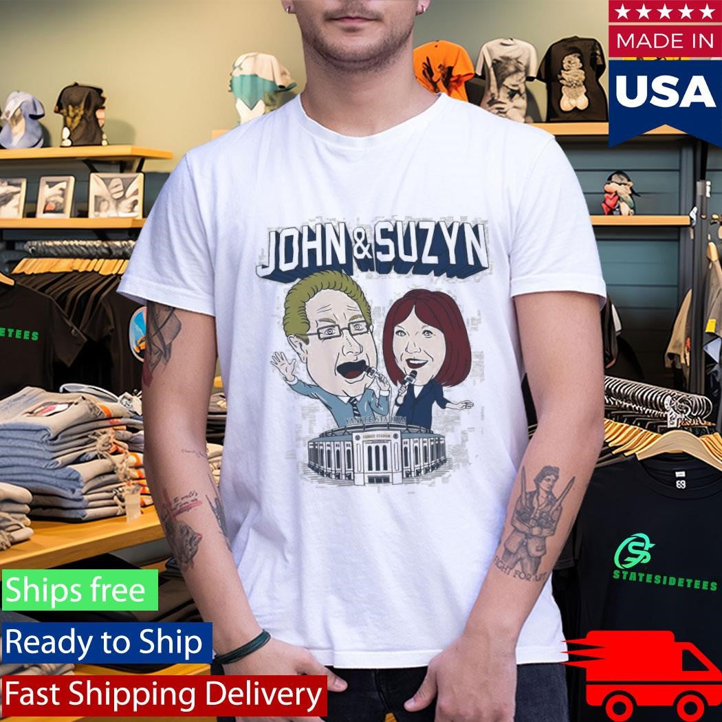 John Sterling And Suzyn Waldman Yankees WFAN Shirt