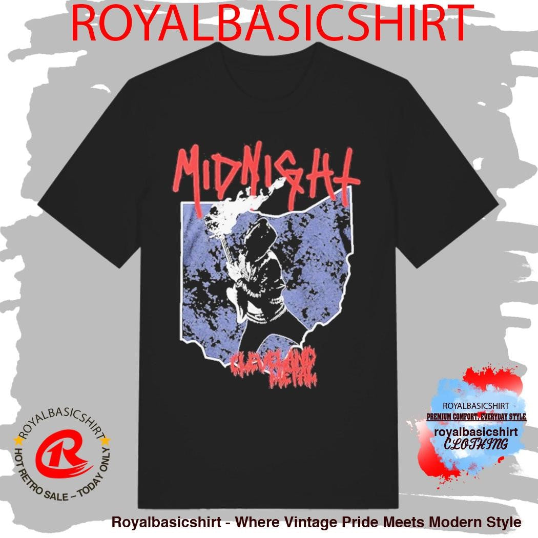 Midnight Cleveland Metal Shirt