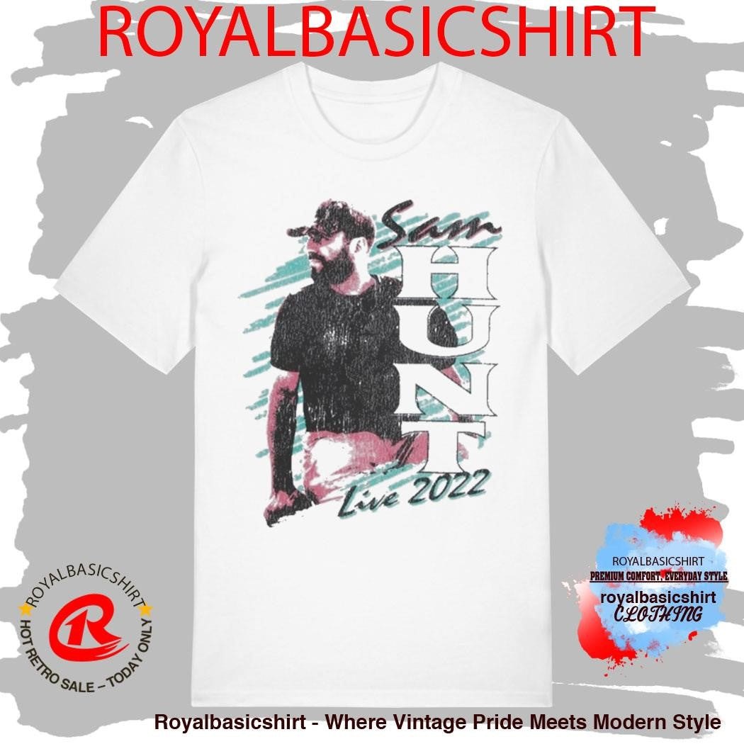 Sam Hunt Live 2022 Tour Shirt