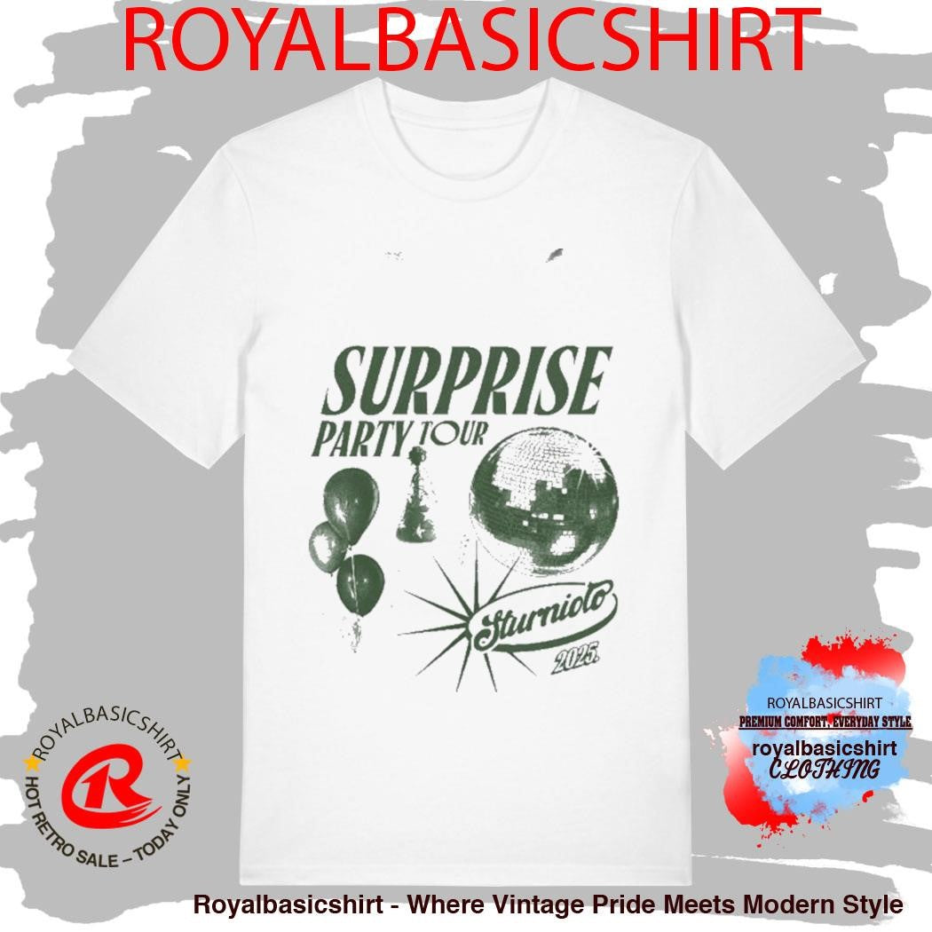 Sturniolo Surprise Party Tour 2025 Vibes Disco Shirt