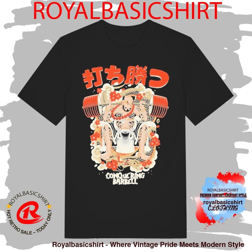 The Tattoed Priest Conquering Barbell Shirt