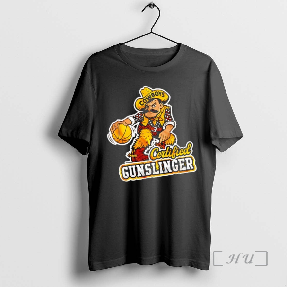 Officials Certified Gunslinger University Of Wyoming Cowboys Logo
