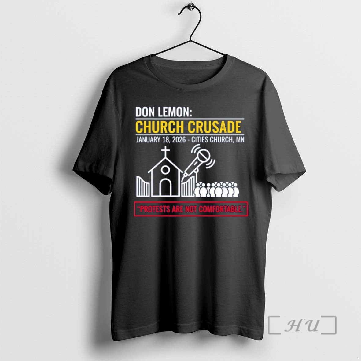 Officials Don Lemon Church Crusade Protest Are Not Comfortable