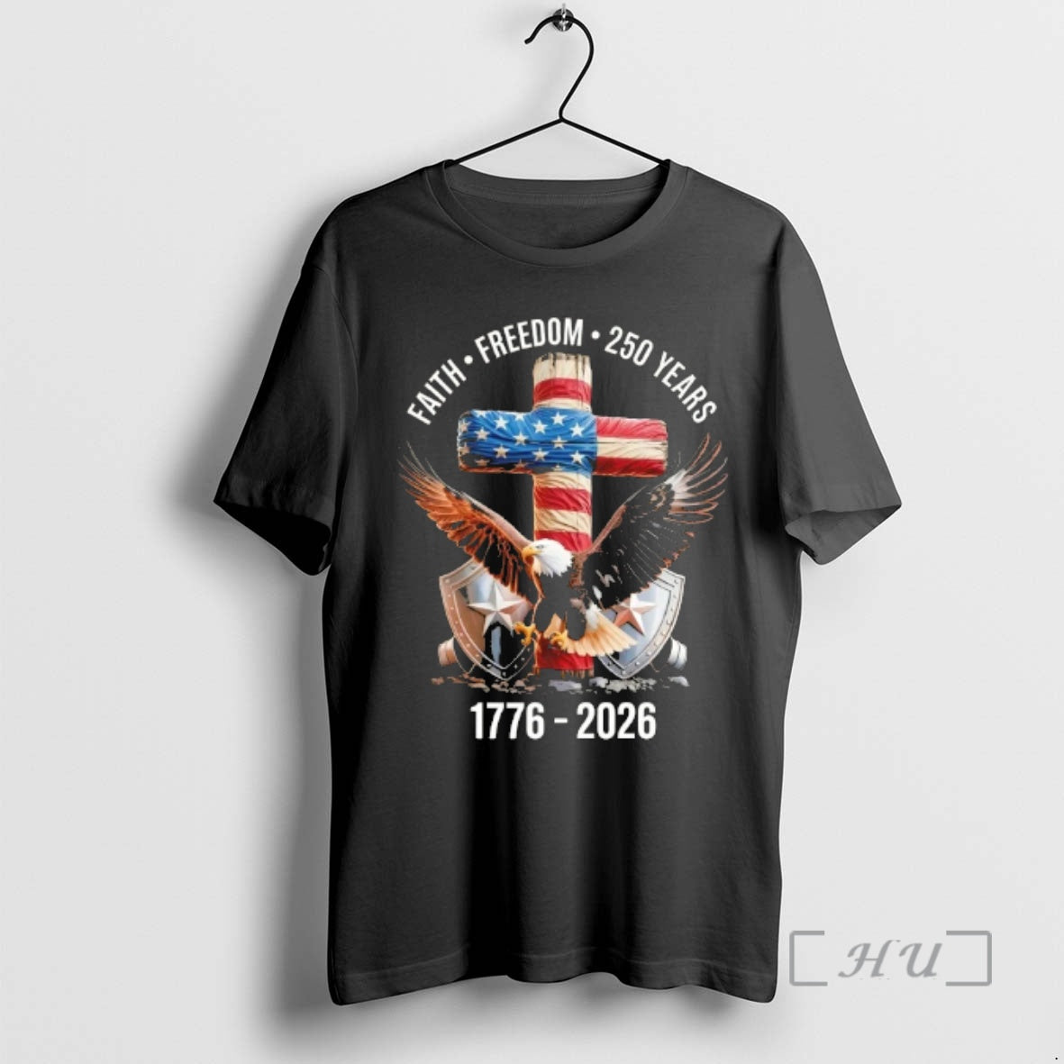 Officials Faith Freedom 250 Years 1776 2026 Eagle And Cross