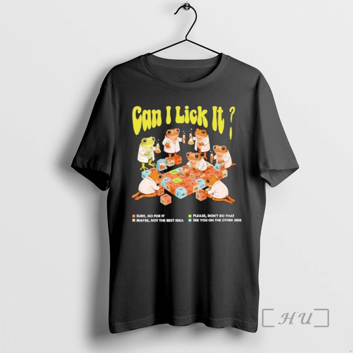 Officials Frog Can I Lick It Periodic Table