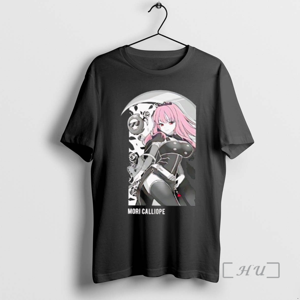 Officials Ghost Mori Calliope Portrait Of Death Graphic