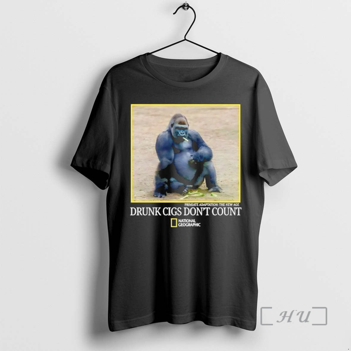 Officials Gorilla Smoking Drunk Cigs Dont Count