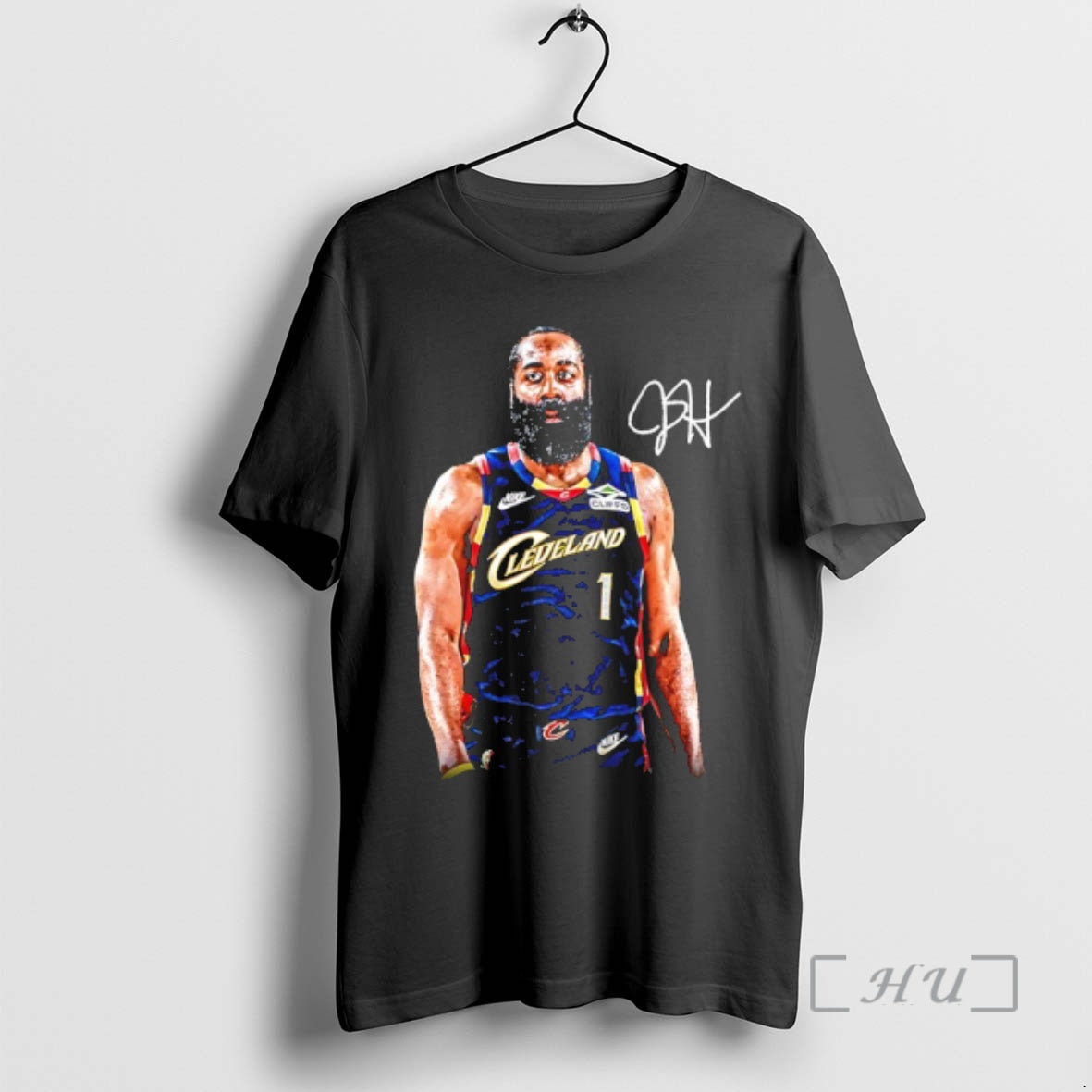 Officials James Harden Cleveland Cavaliers Signature Graphic