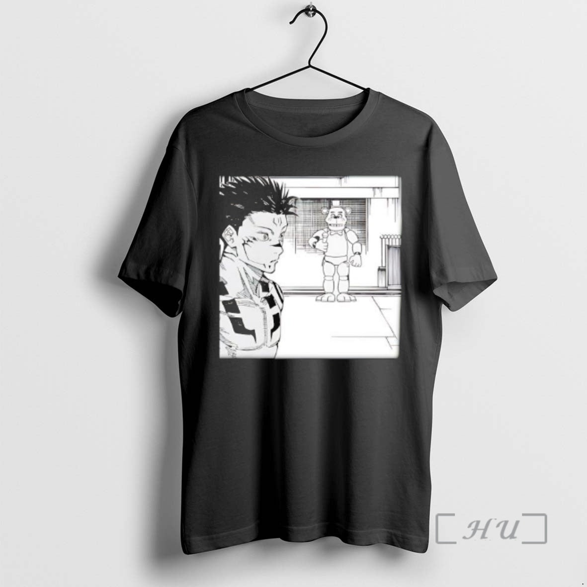 Officials Jujutsu Kaisen And Five Nights At Freddys Anime Graphic