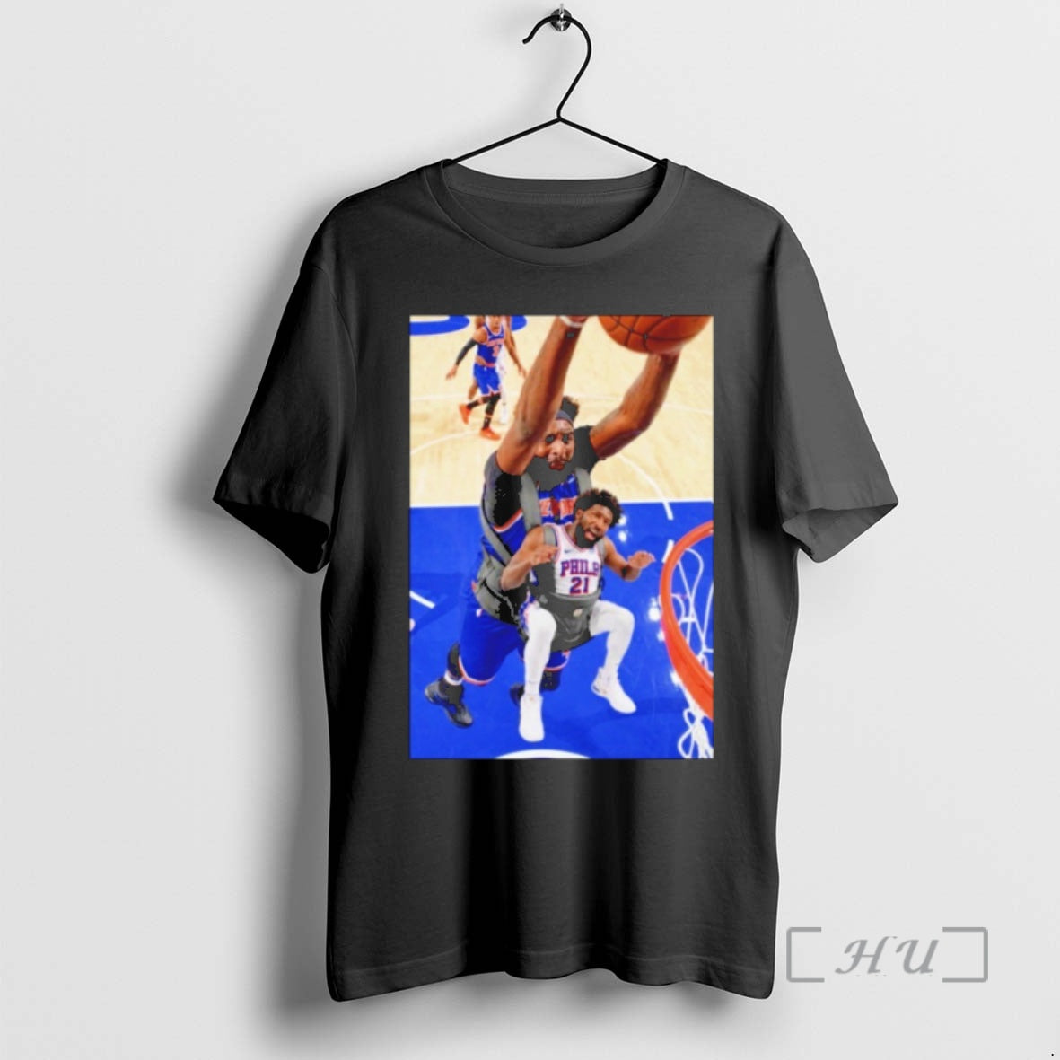 Officials Knicks Mitchell Robinson Dunking On Joel Embiid Funny