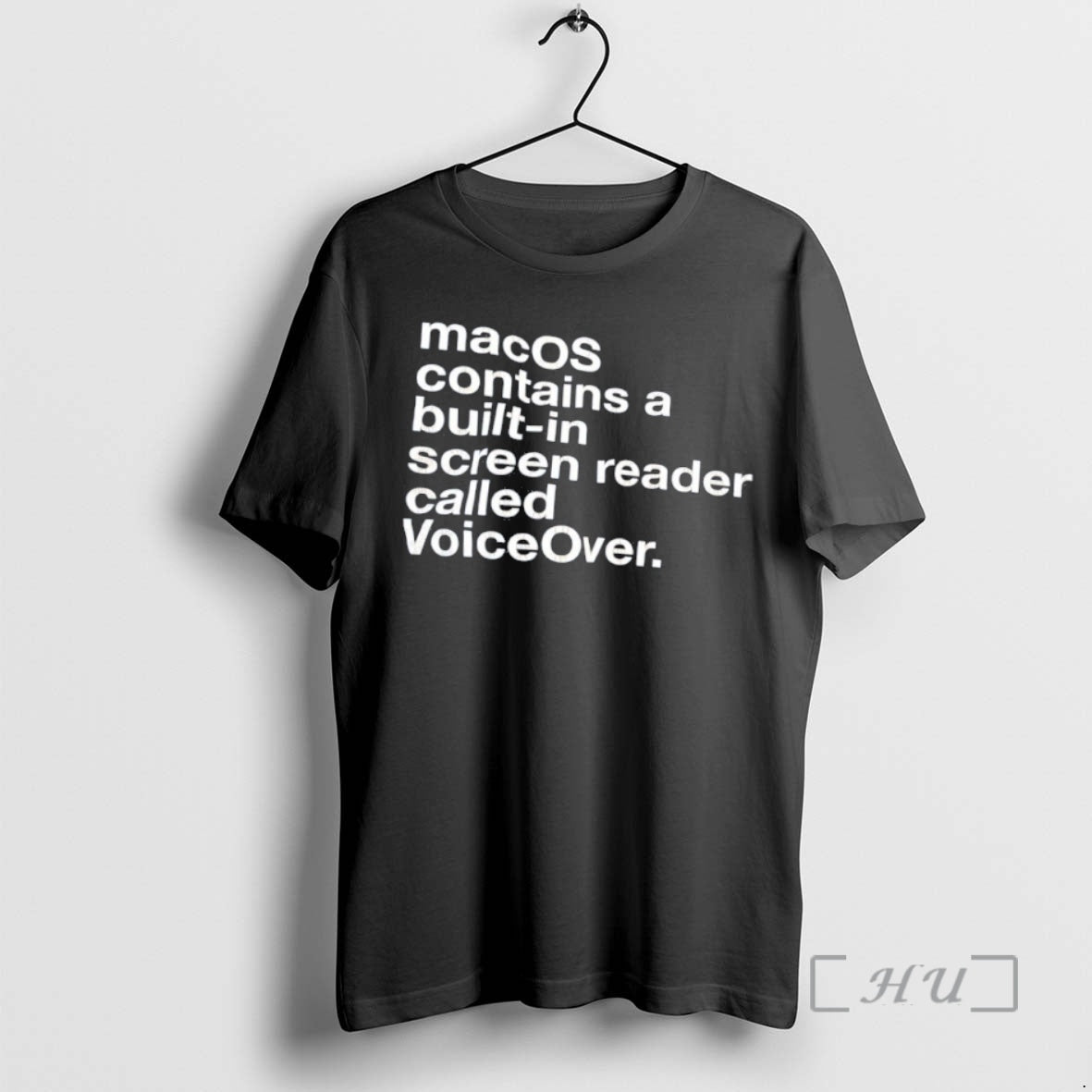 Officials Mac Os Contains A Built In Screen Reader Called Voiceover Premium T Shirts Sweater