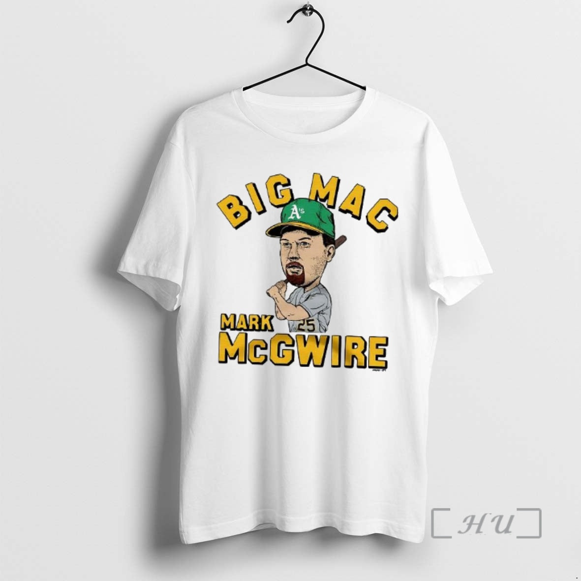 Officials Mark Mcgwire Big Mac Oakland Athletics Baseball Caricatures Woman