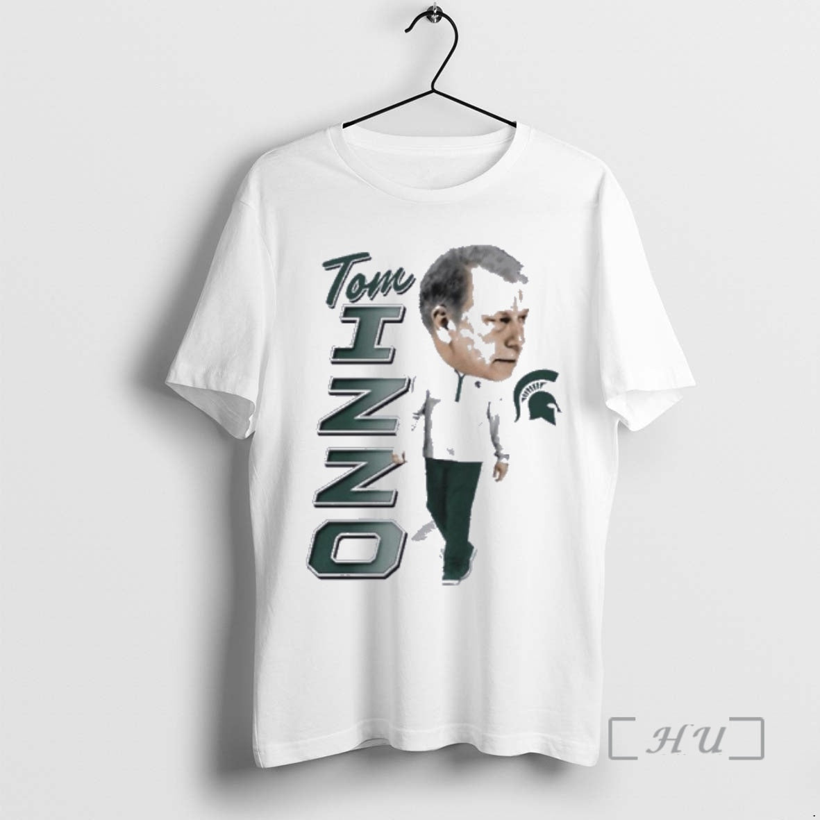 Officials Michigan State Coach Tom Izzo Elevated Caricature