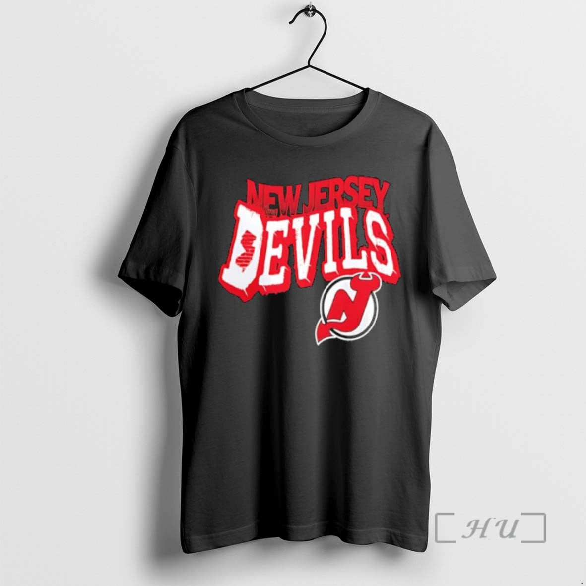 Officials New Jersey Devils Red Brick State Map Nhl Hockey Team Premium T Shirts Sweater