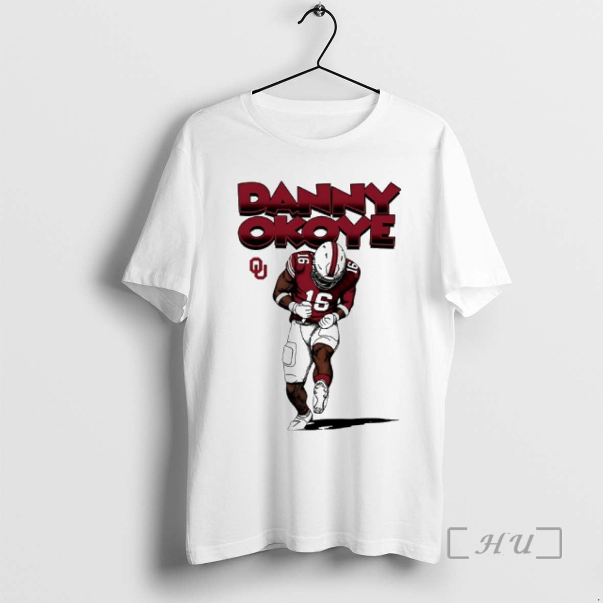 Officials Oklahoma Sooners Danny Okoye Player Caricature
