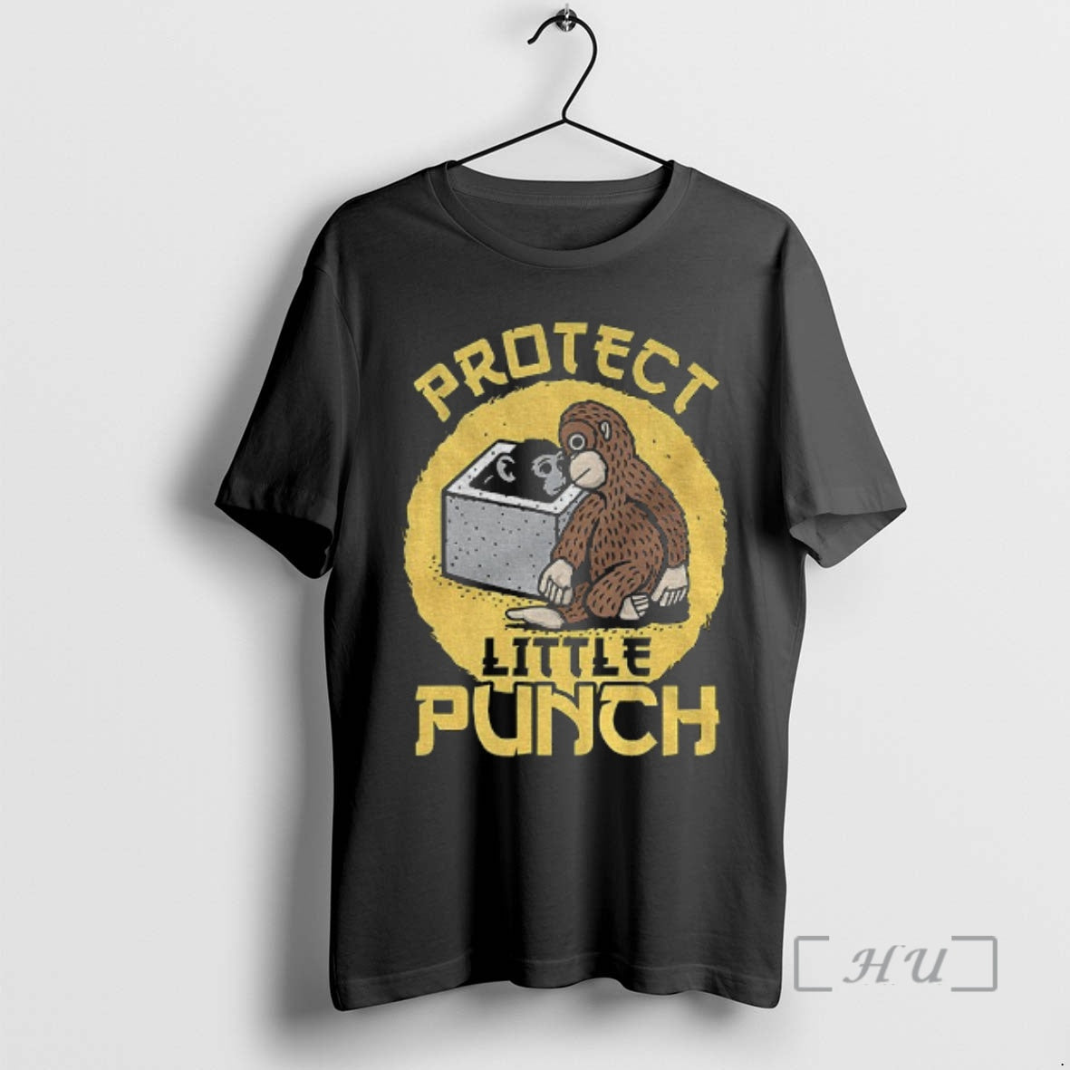 Officials Punch Monkey Protect Little Punch