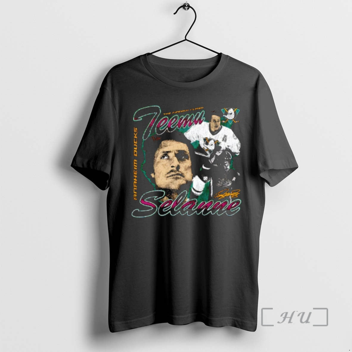Officials The Finnish Flash Teemu Selanne Anaheim Ducks Signature