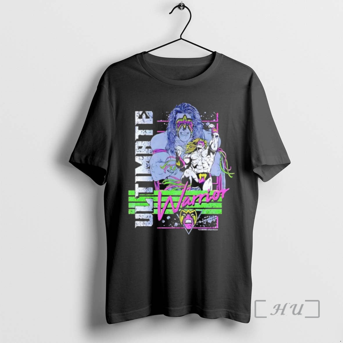 Officials The Ultimate Warrior Space Retro Graphic