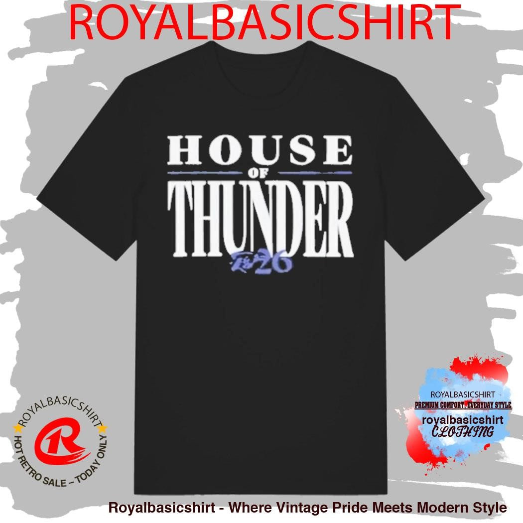 Oklahoma City Thunder Okc Thunder Nba Game 1 Playoff Shirt