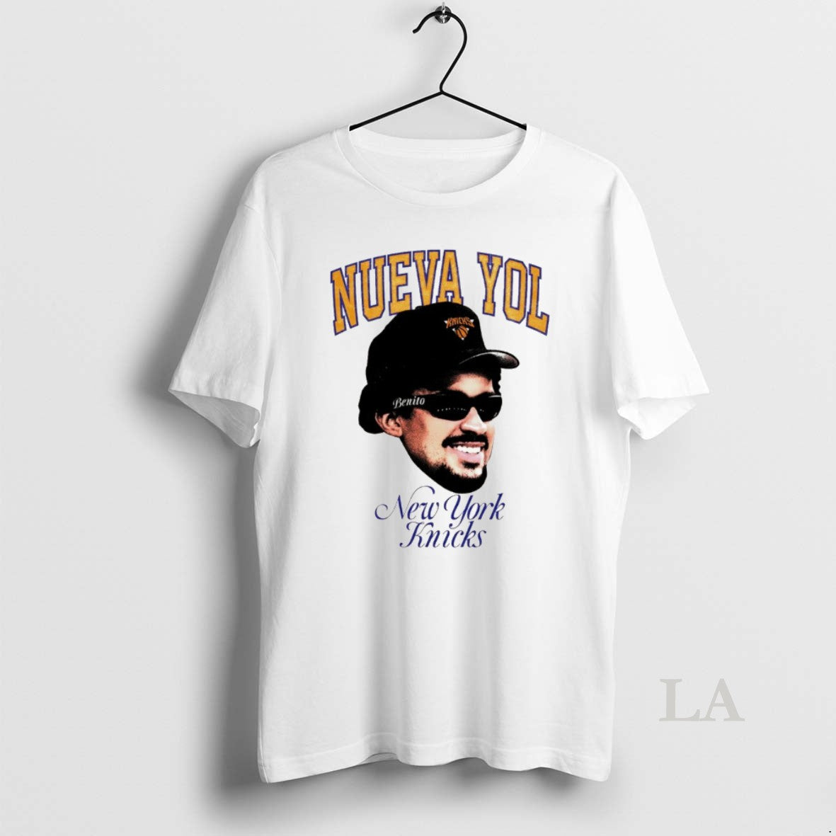 Original Nueva Yol Knicks Bad Bunny Nyc Streetwear Bad Bunny X Knicks Inspired