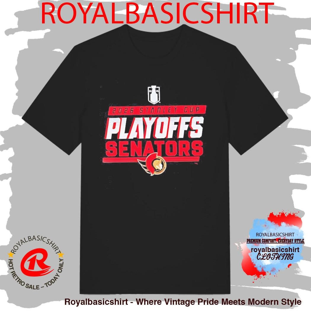 Ottawa Senators 2026 Stanley Cup Playoffs NHL Go Sens logo Shirt