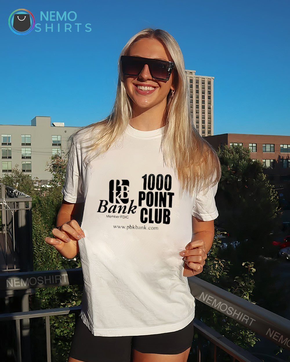 PBK Bank 1000 point club shirt
