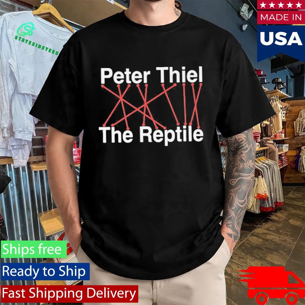 Peter Thiel The Reptile CEO Shirt