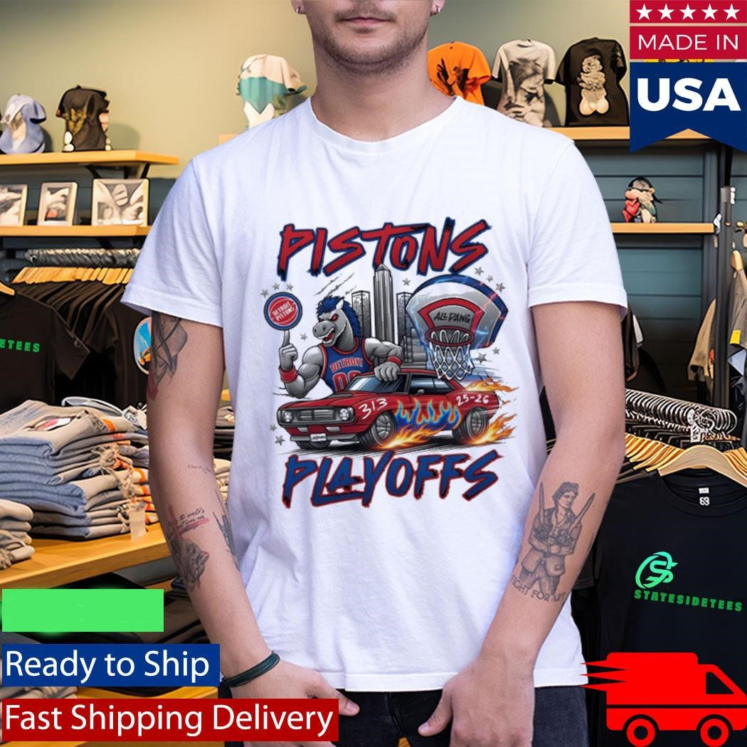 Pistons Playoffs 26 JustbyJuliana Shirt