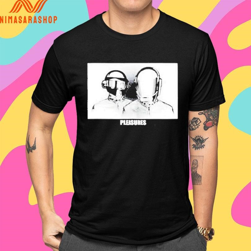 Pleasures X Daft Punk Inverted Shirts