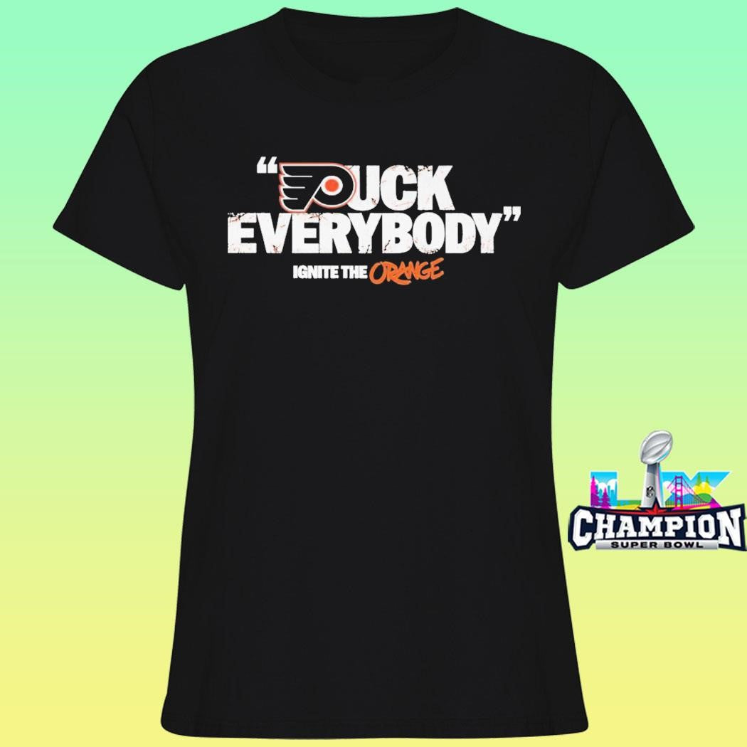Puck Everybody Flyers Ignite The Orange Shirt