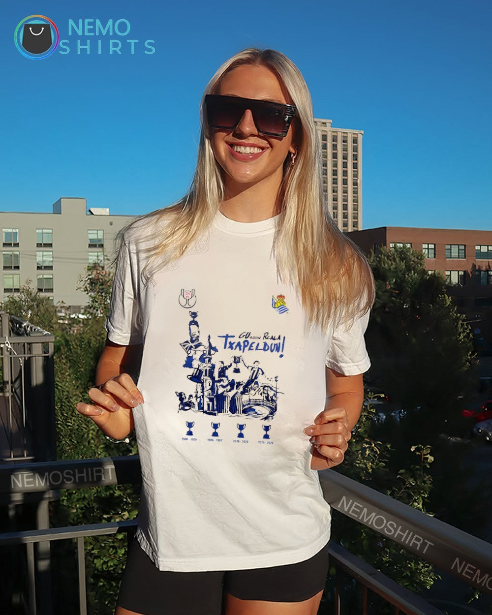 Real Sociedad Copa del Rey 2025 26 Champions shirt
